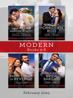 cover image of Modern Box Set 5-8 Feb 2025/Their Altar Arrangement/Strictly Forbidden Boss/Enemy's Game of Revenge/Billionaire's Bride Bargain